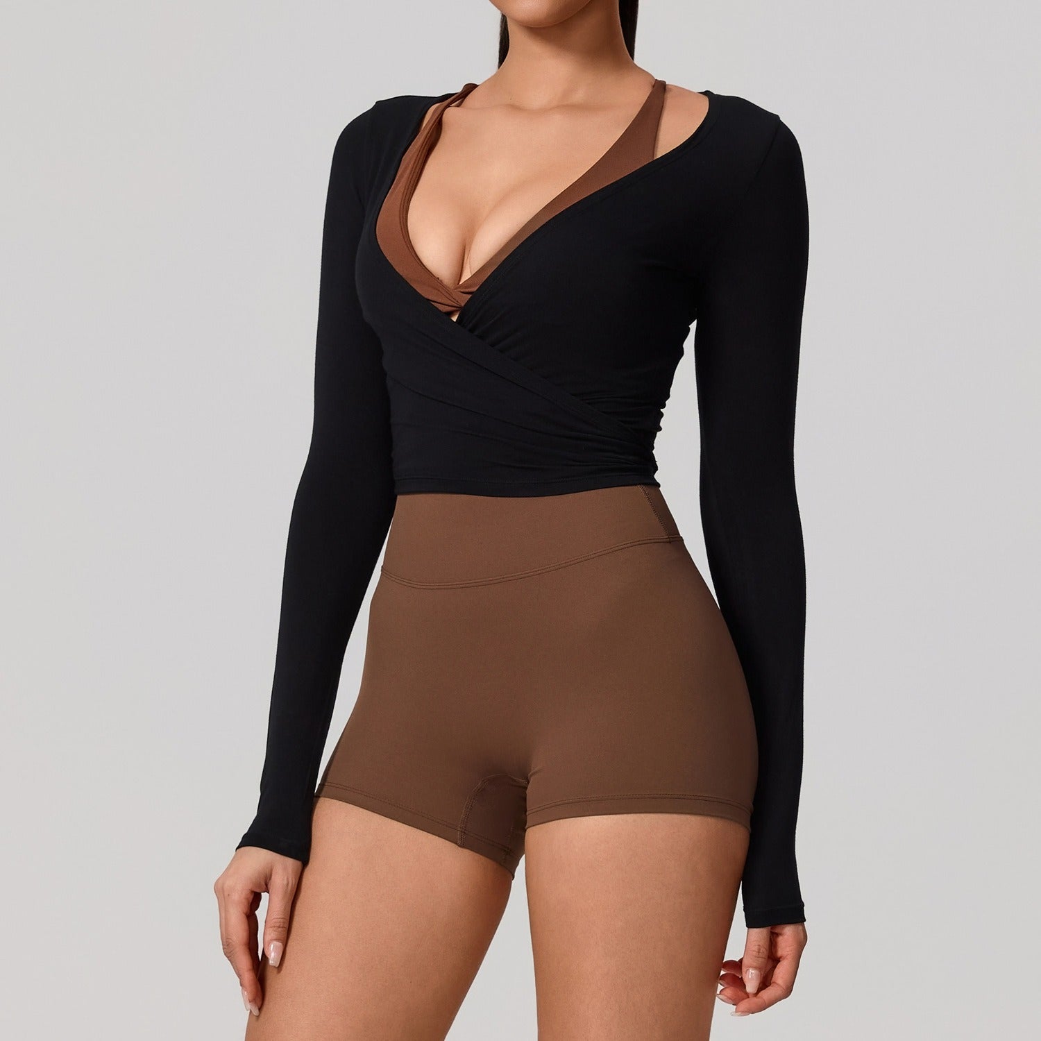 Long-Sleeve Yoga Top for Women
