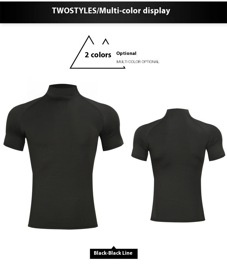 Men's Turtleneck Performance T-Shirt