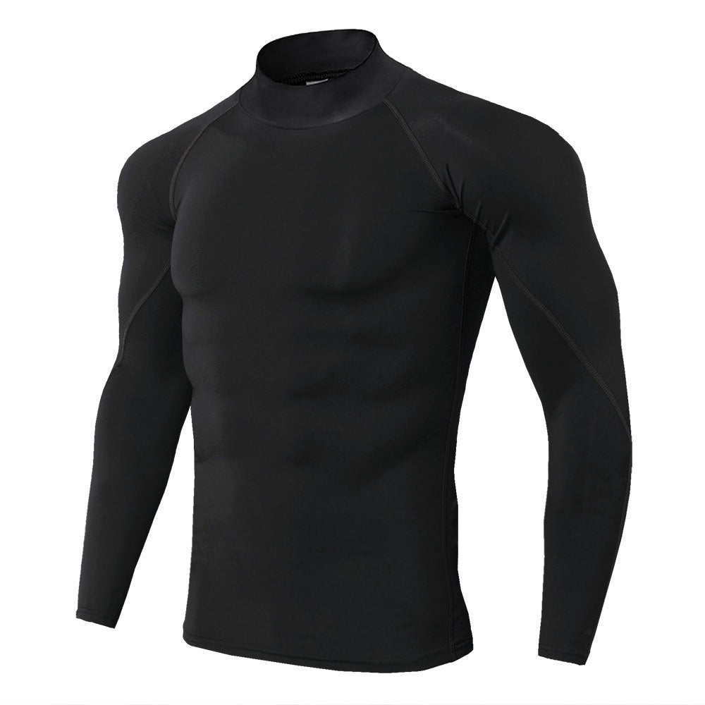 Men's Quick-Dry Turtleneck Workout Top B2E
