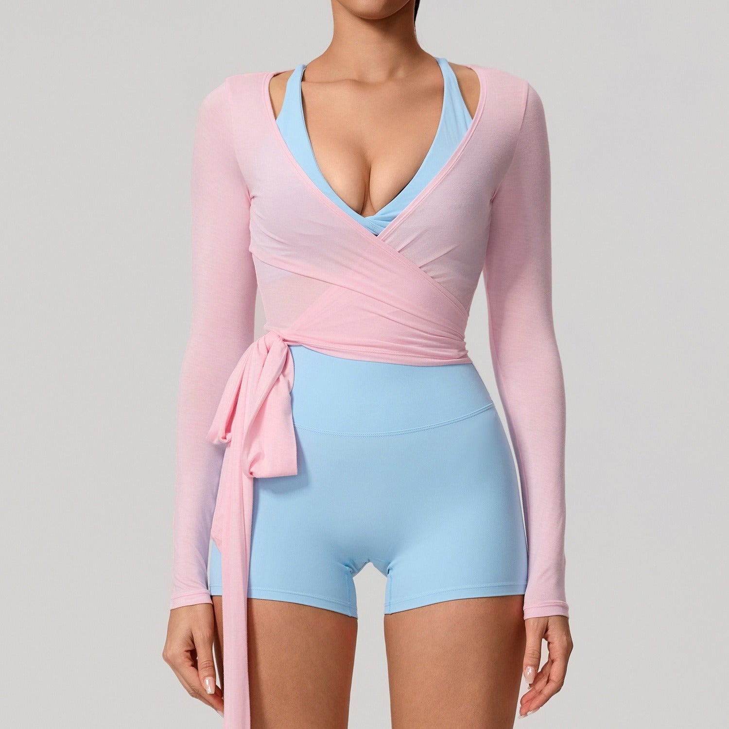 Long-Sleeve Yoga Top for Women