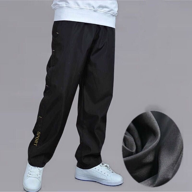 Men's Breathable Cashmere Lined Sweatpants