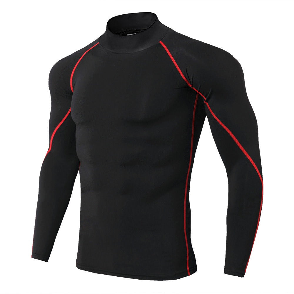 Men's Quick-Dry Turtleneck Workout Top B2E