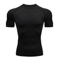 Solid Quick-Dry Bottoming Short Sleeve