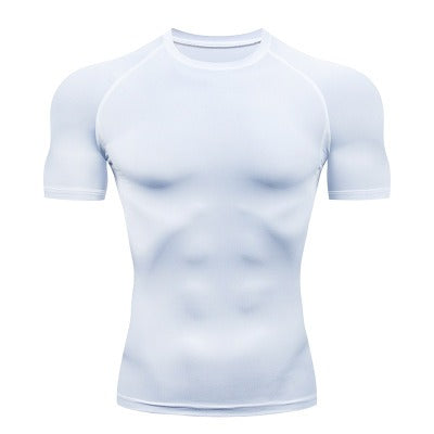 Solid Quick-Dry Bottoming Short Sleeve