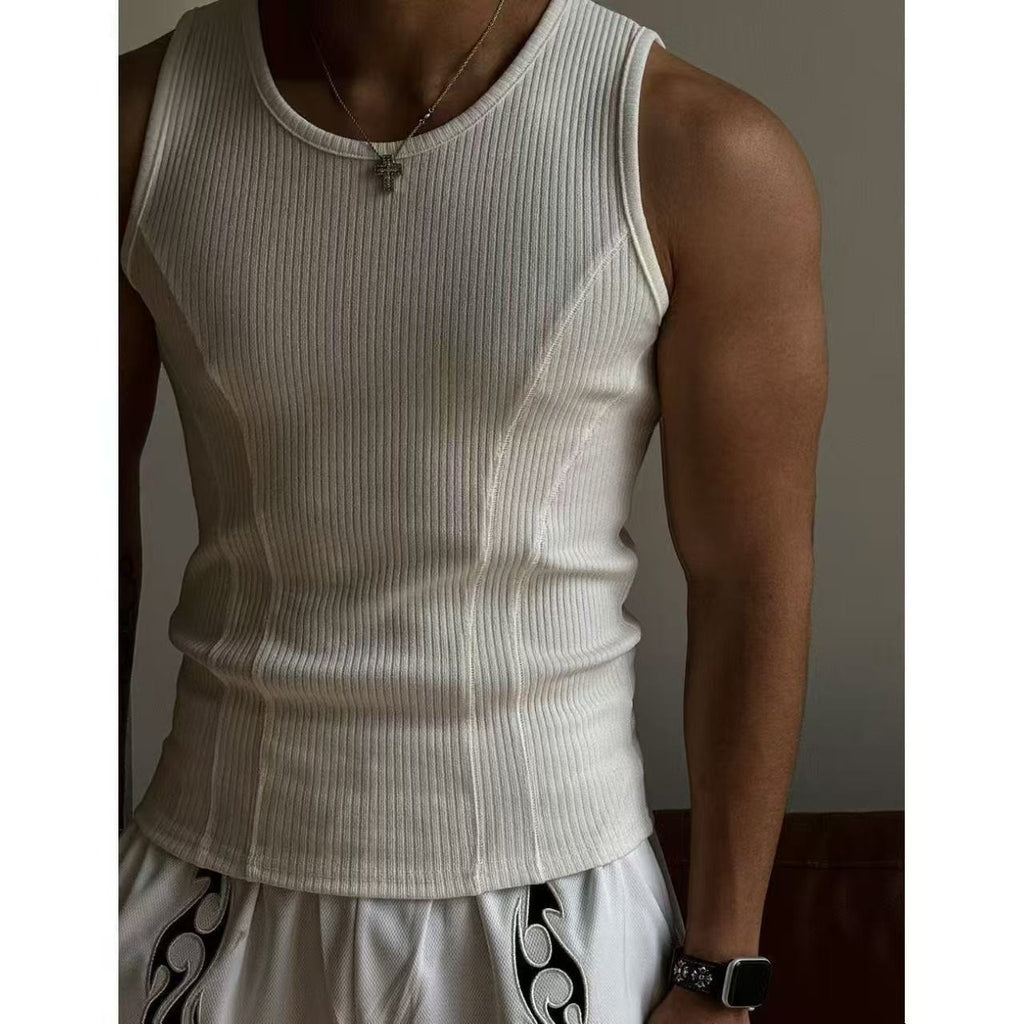 Men's American Stitching I-shaped Vest