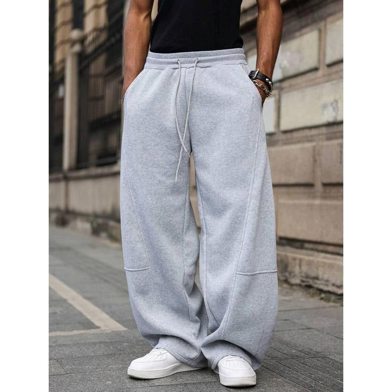 Men's Loose Wide-Leg Pants