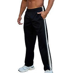 Men's Wide Leg Sports Straight Casual Pants