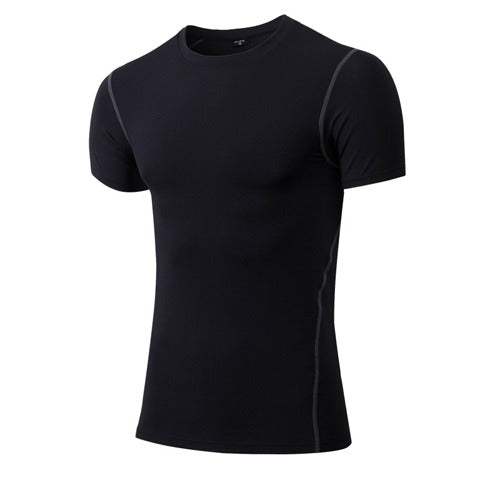 Solid Quick-Dry Bottoming Short Sleeve