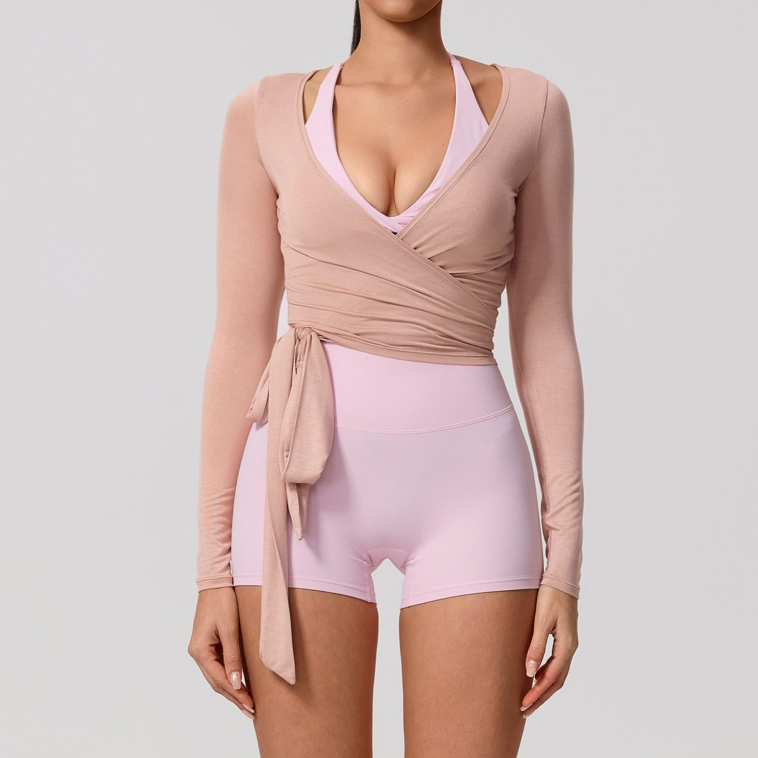 Long-Sleeve Yoga Top for Women