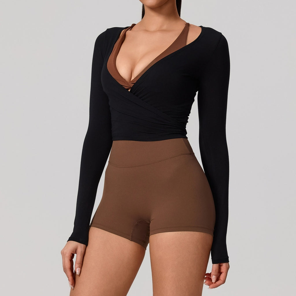 Long-Sleeve Yoga Top for Women