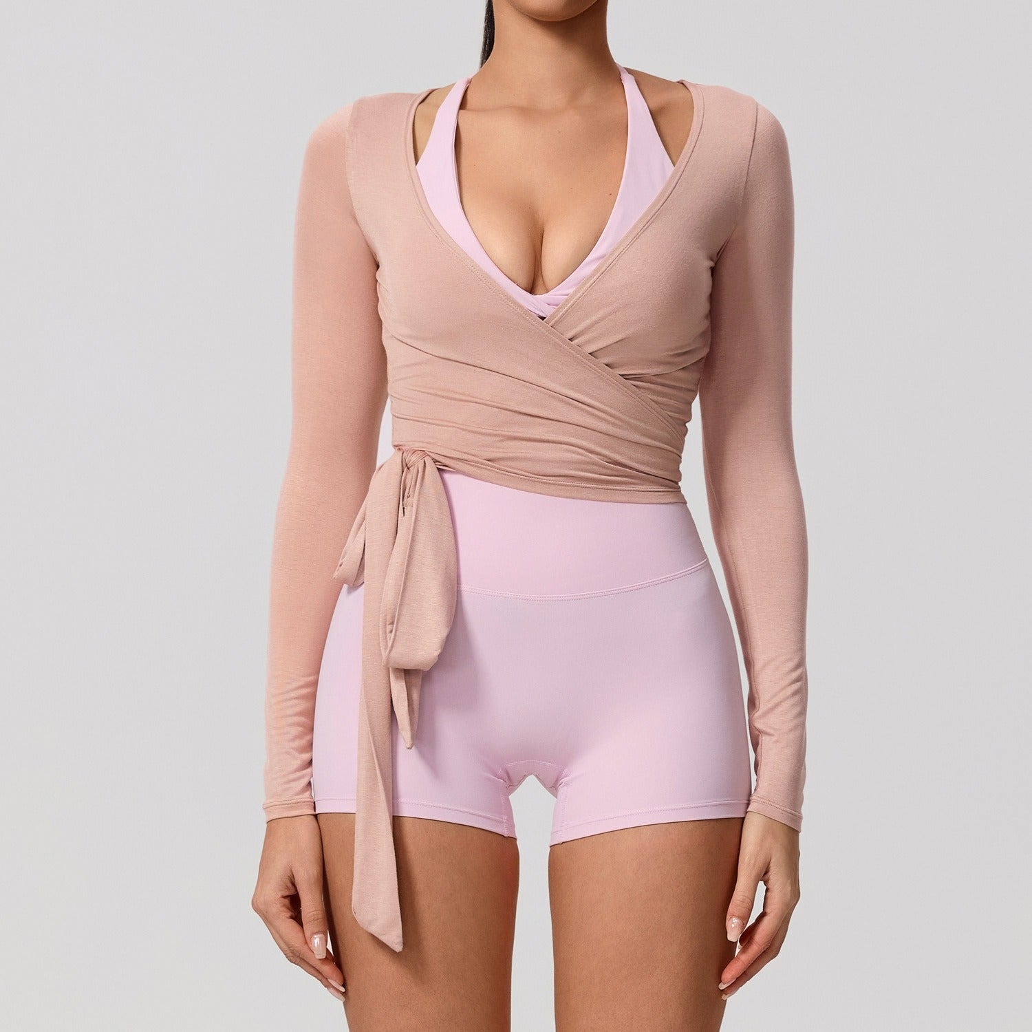 Long-Sleeve Yoga Top for Women