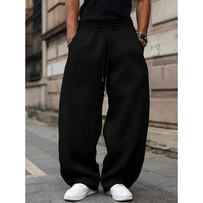 Men's Loose Wide-Leg Pants