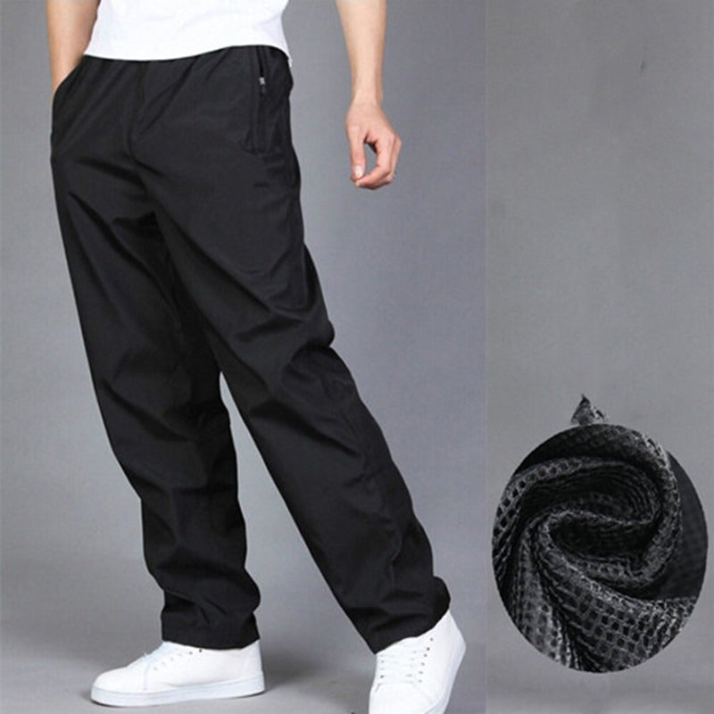 Men's Breathable Cashmere Lined Sweatpants