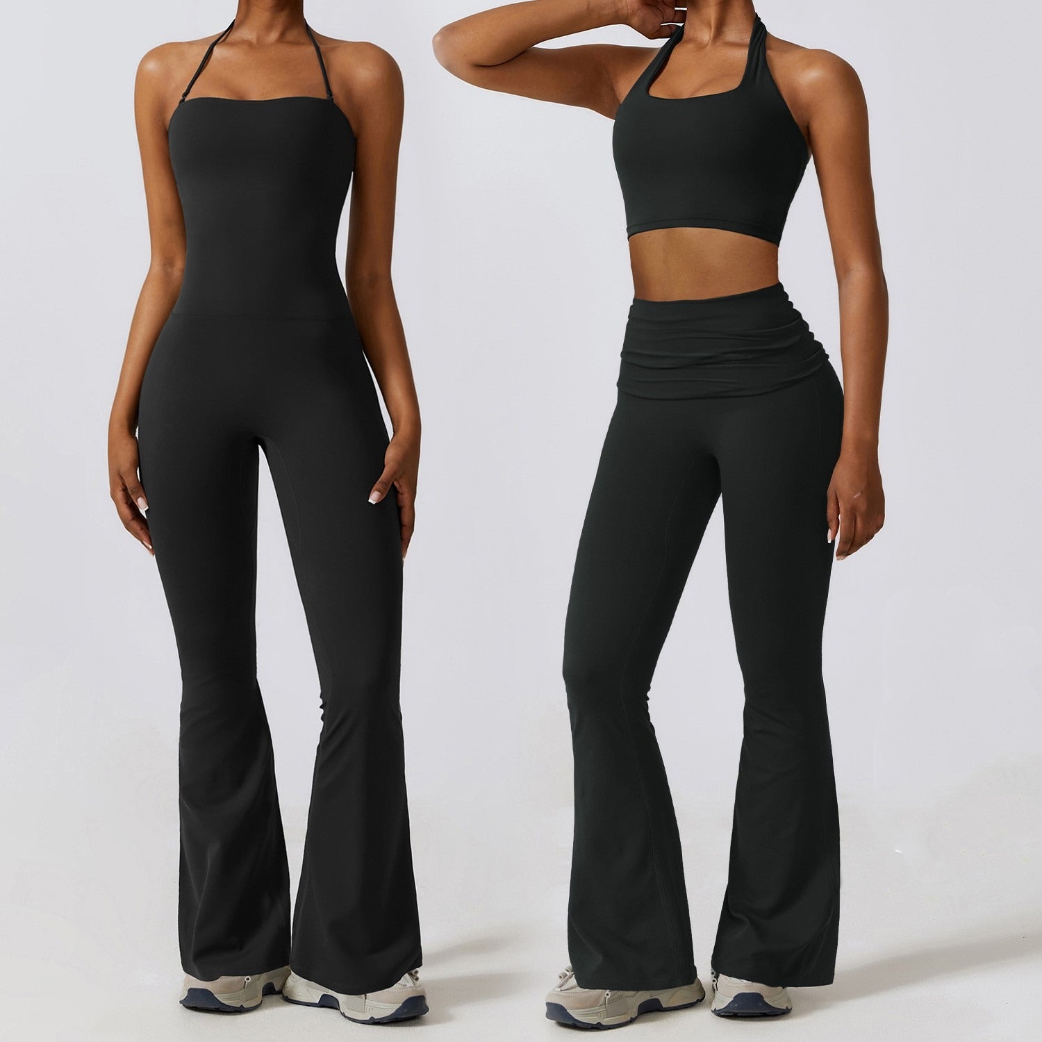Women's Tight Casual Waist Bootleg Pants