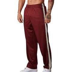 Men's Wide Leg Sports Straight Casual Pants