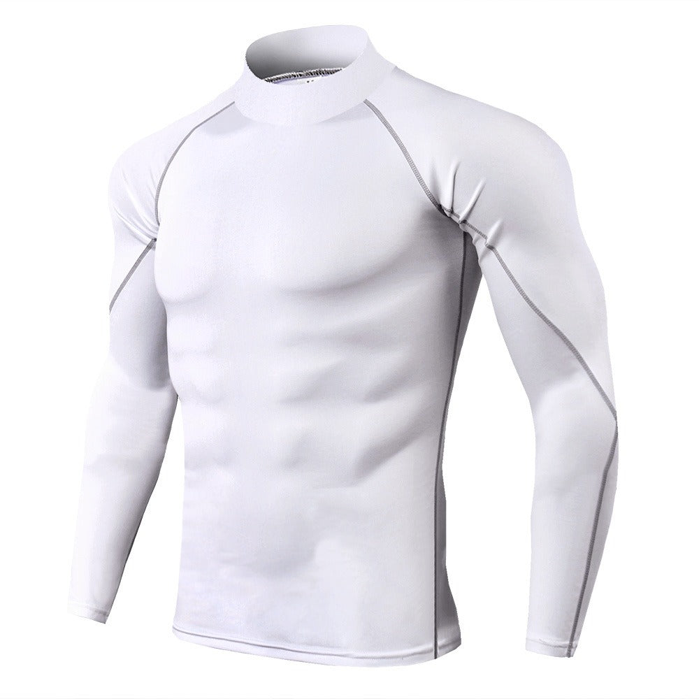 Men's Quick-Dry Turtleneck Workout Top B2E
