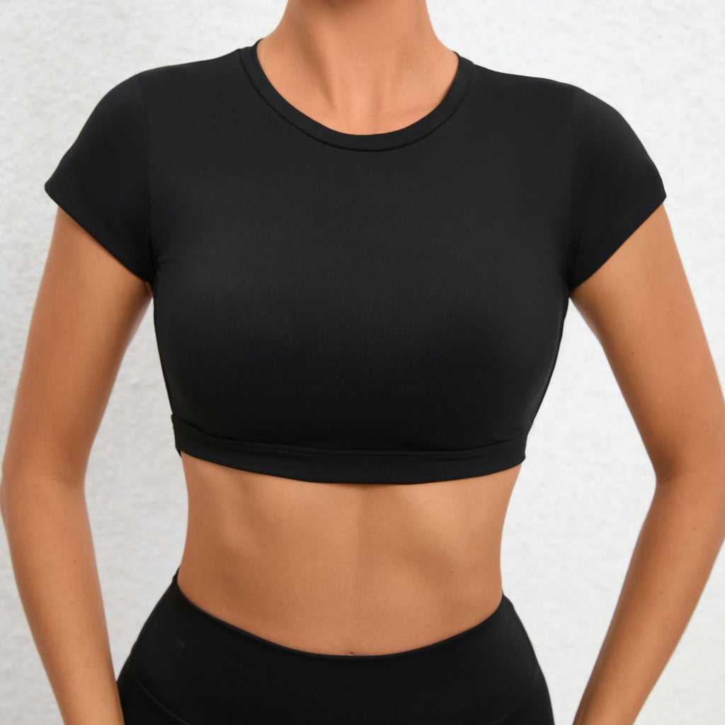 Quick-Dry Yoga Sports T-Shirt