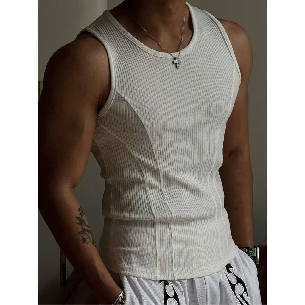 Men's American Stitching I-shaped Vest