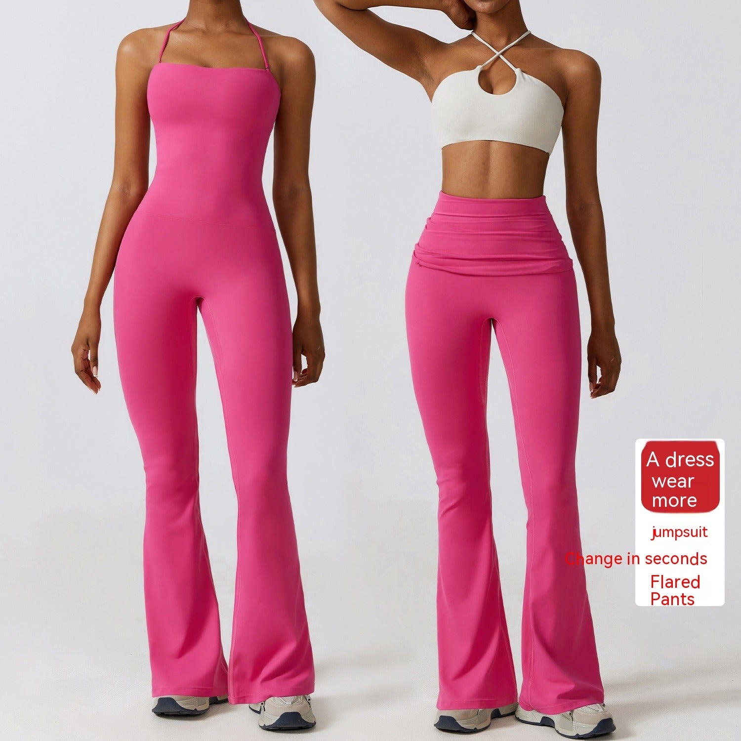 Women's Tight Casual Waist Bootleg Pants