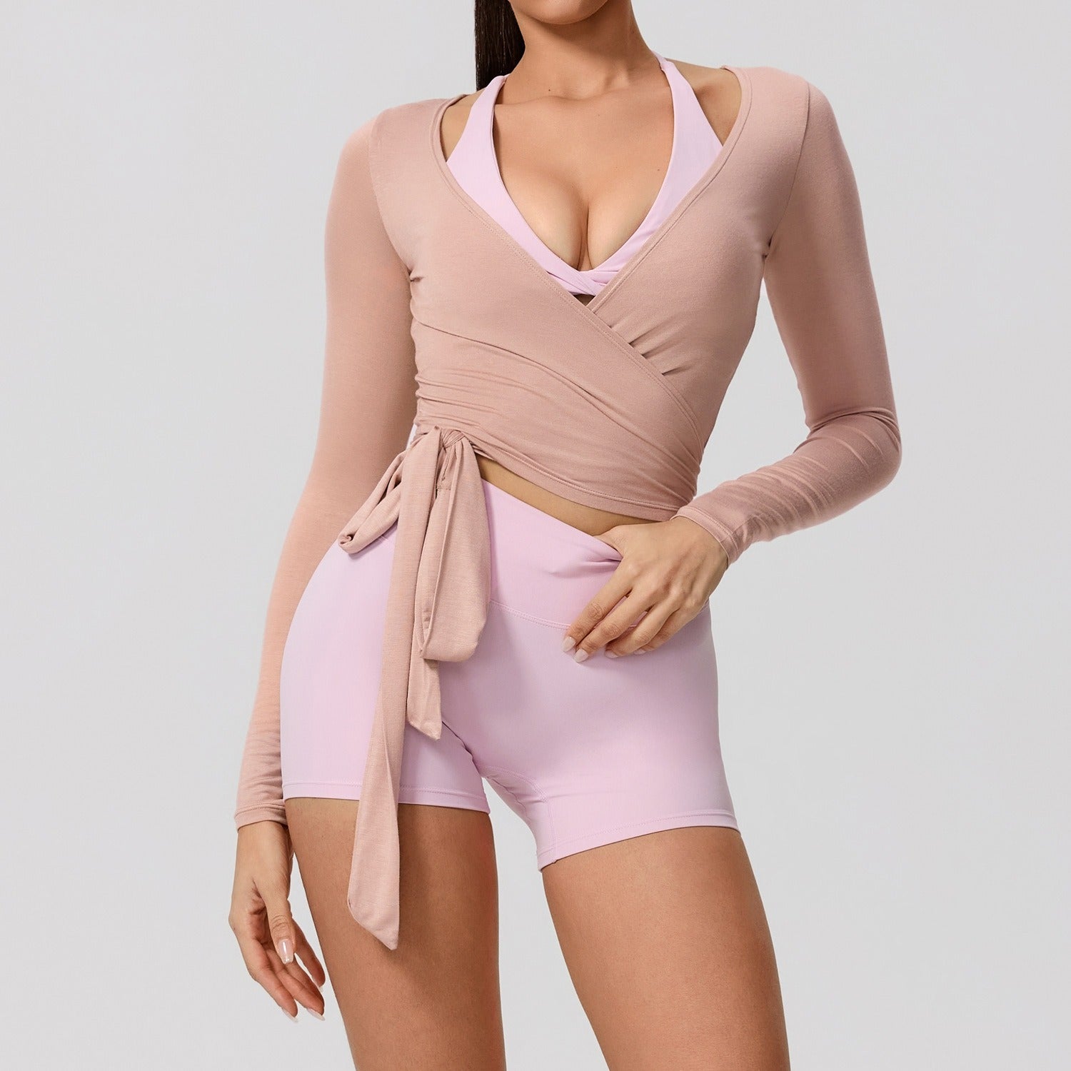 Long-Sleeve Yoga Top for Women