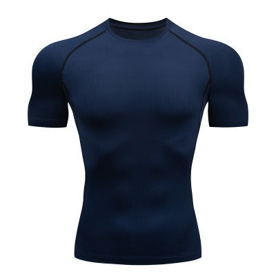 Solid Quick-Dry Bottoming Short Sleeve